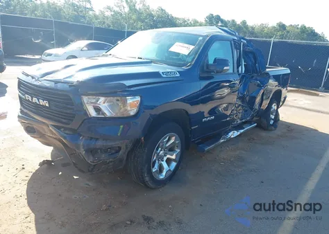 2021 Ram 1500 Big Horn 4X4 5'7 Box z USA, uszkodzony, nr VIN 1C6SRFFT5MN701474